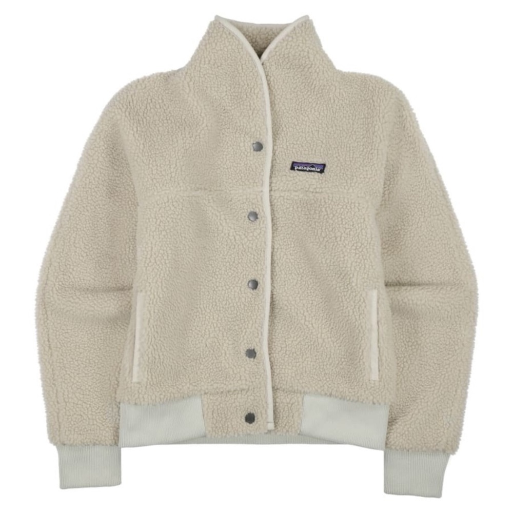 Patagonia Women’s Snap Closure Retro-X Sherpa Fleece Bomber Jacker